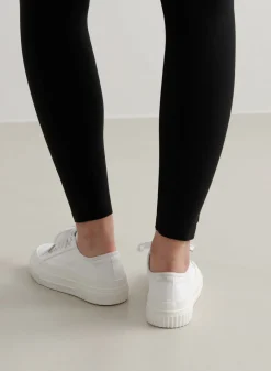 Cotton Canvas Sneakers><noscript><img data-lazyloaded=