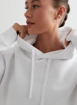 White Cropped Hoodie><noscript><img data-lazyloaded=