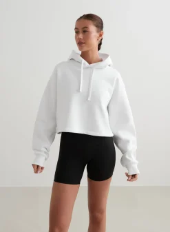 White Cropped Hoodie><noscript><img data-lazyloaded=