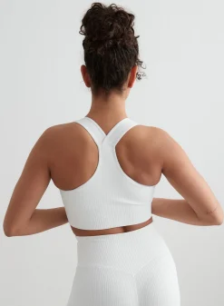High Support Ribbed Bra><noscript><img data-lazyloaded=