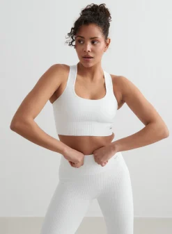 High Support Ribbed Bra><noscript><img data-lazyloaded=