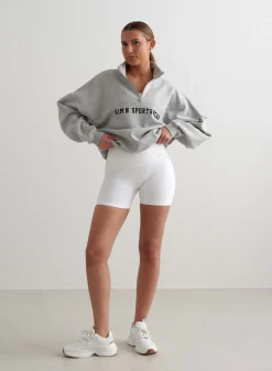 Ribbed Midi Biker Shorts><noscript><img data-lazyloaded=
