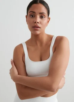 Ribbed Seamless Bra><noscript><img data-lazyloaded=