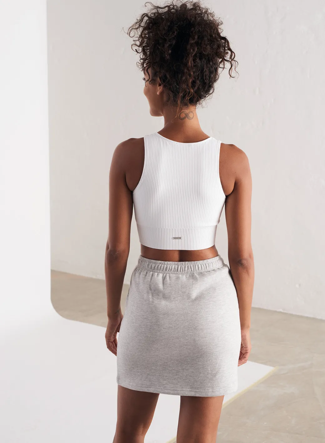 Ribbed Seamless Crop Top>AIM’N Online