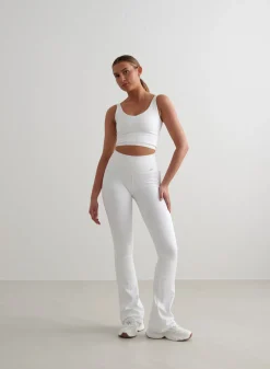 Ribbed Seamless Flare Tights><noscript><img data-lazyloaded=