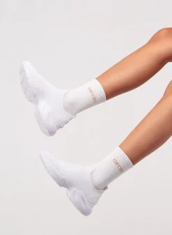 White/Beige/Macchiato Aim'n Logo Socks 3-Pack><noscript><img data-lazyloaded=